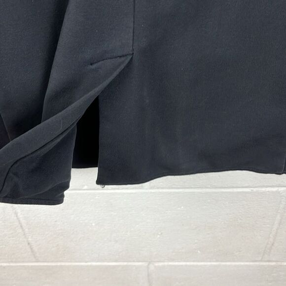 Athleta women’s eastbound boyfriend ponte black knit blazer jacket size 10 - Picture 4 of 5